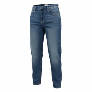H&M Women's "Mom Slim-Fit High-Waist Ankle Jeans" US14